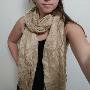 Gold scarf